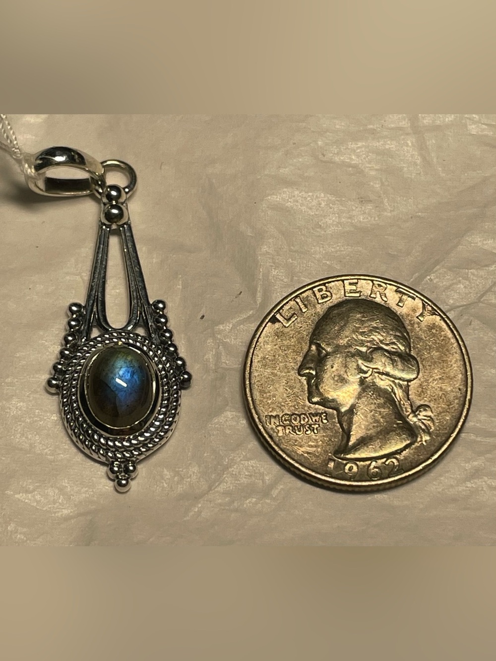 Labradorite pendant